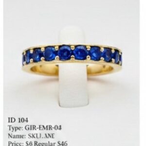 Certified Round Cut Diamond Ring