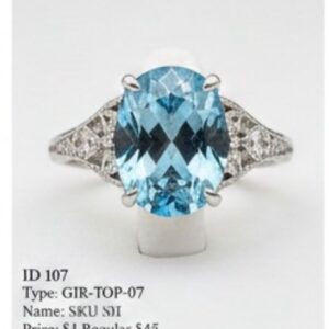 Ethiopian Fire Opal Solitaire Ring