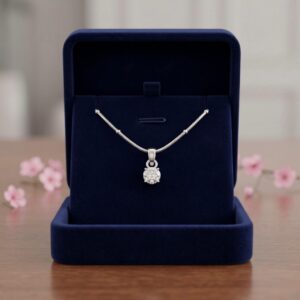 Celestial Sparkle Moissanite Pendant